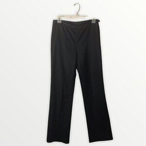 DKNY Black Shiny Pants - Size 6